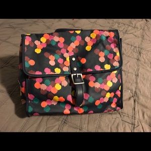 Genuine Fossil Waxed Canvas Messenger Bag